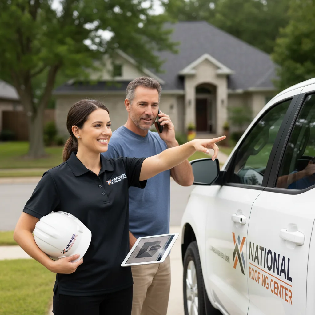 National Roofing Center customer support in Crowley