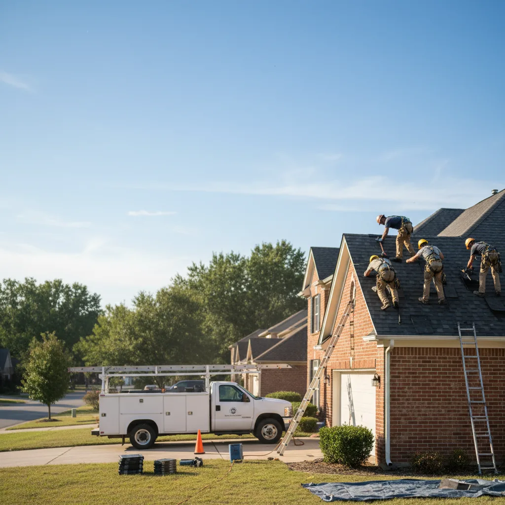 Roof Repair in Crowley